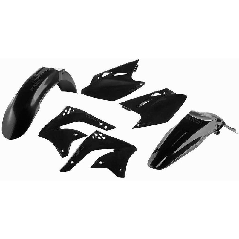Load image into Gallery viewer, Acerbis Black Standard Plastic Kit for Kawasaki - 2041060001