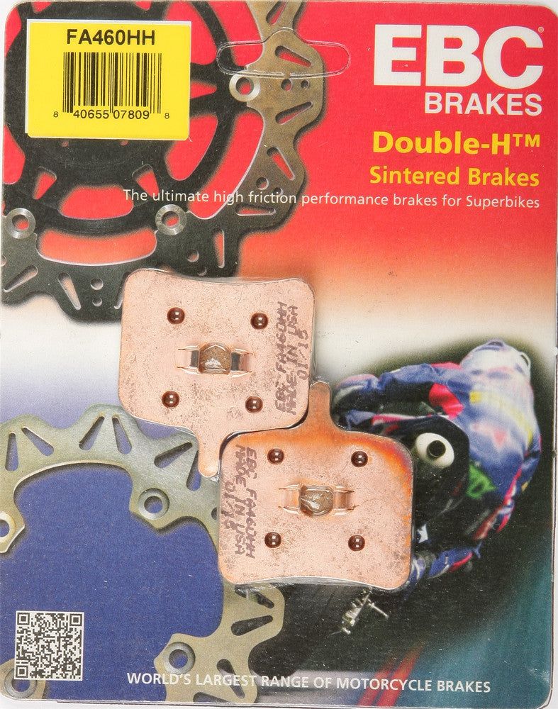 Load image into Gallery viewer, EBC 1 Pair Sintered HH Race Formula Brake Pads MPN FA460HH