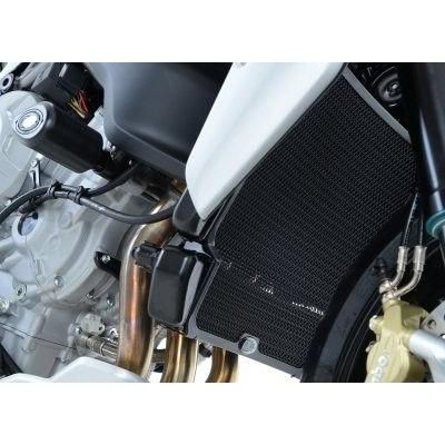 Load image into Gallery viewer, R&G Racing Black Aluminum Radiator Guard RAD0175BK