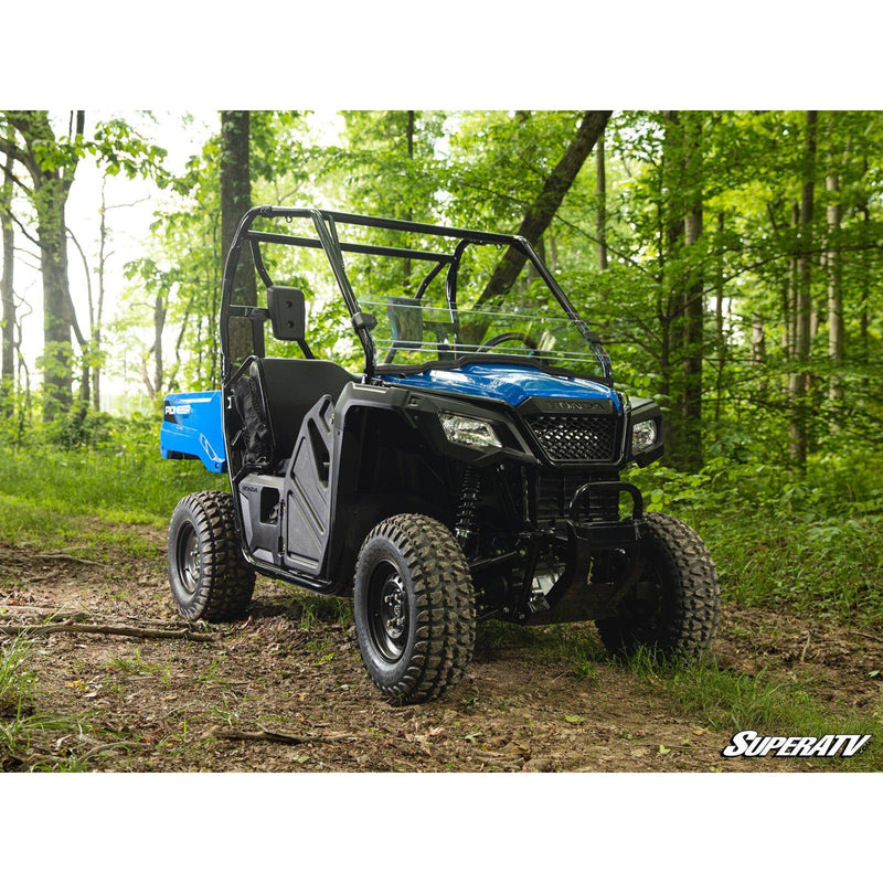 Load image into Gallery viewer, SuperATV Honda Pioneer 500 Half Windshield HWS-H-PIO500-75