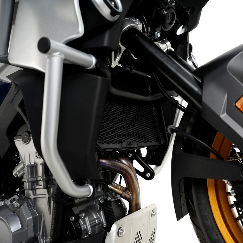 Load image into Gallery viewer, R&G Racing Matt Black PRO Radiator Guard RAD0325PROBK