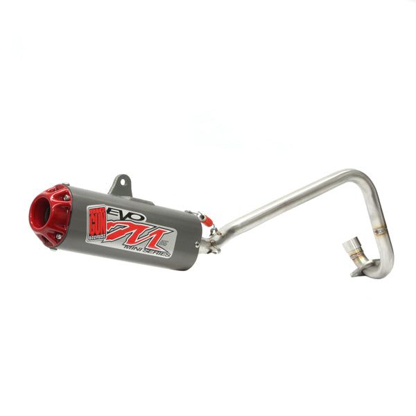 Load image into Gallery viewer, Big Gun EVO Mini Stainless Steel Full Exhaust System With Red End Tip 10-5163