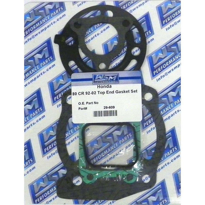 Load image into Gallery viewer, WSM Top End Gasket Kit For Honda 80 CR 92-02 29-609