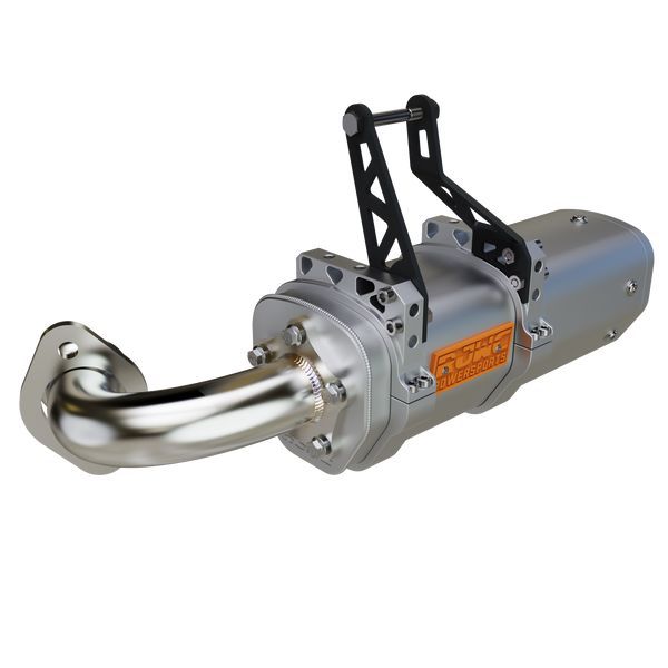 Load image into Gallery viewer, RJWC APX Single Slip-On Exhaust For CF-Moto ZFORCE Trail 800/950 2023-2024