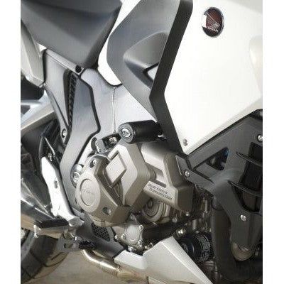 Load image into Gallery viewer, R&G Racing Black Aero Style Crash Protectors For 2012-2018 Honda Crosstourer