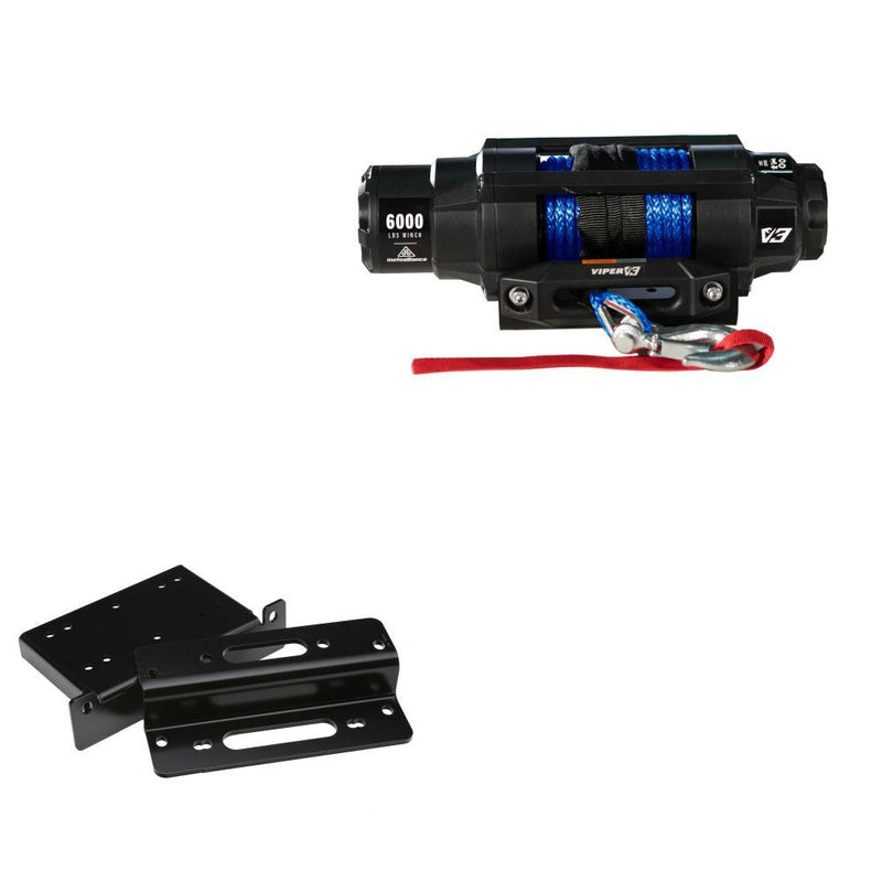 Load image into Gallery viewer, Viper 6000lbs V3 Winch Blue Rope With Mount For Kawasaki Teryx 750 2008-2013