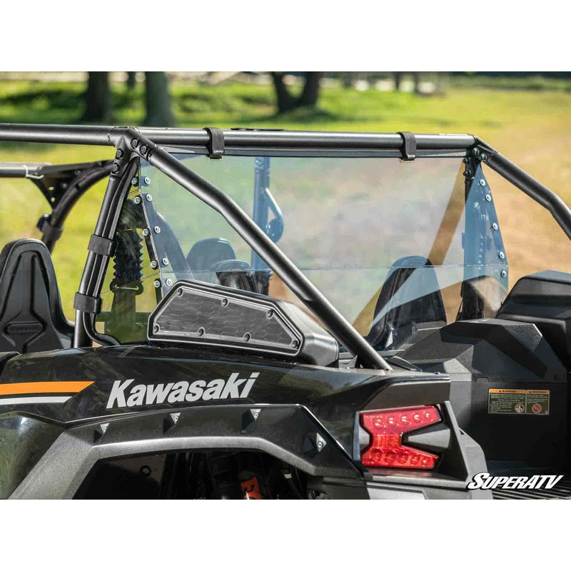 Load image into Gallery viewer, SuperATV Kawasaki Teryx KRX 4 1000 Rear Windshield RWS-K-KRX4-76