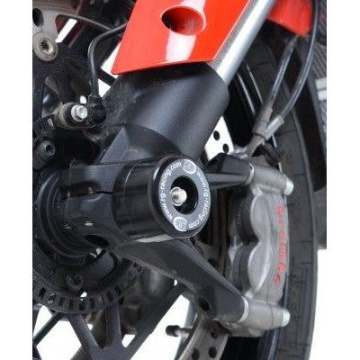 Load image into Gallery viewer, R&G Racing Black Fork Protectors For 2022-2024 Ducati DesertX