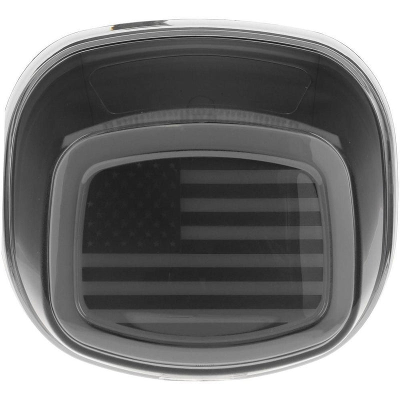 Load image into Gallery viewer, Kuryakyn Tracer Smoke US Flag LED Taillights with License Light 2927