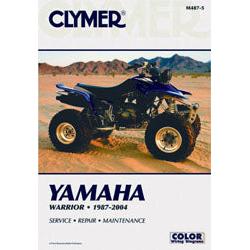 Load image into Gallery viewer, CLYMER M487-5 REPAIR MANUAL Yamaha Warrior 1987-2004