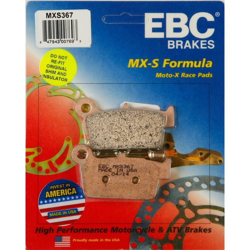 Load image into Gallery viewer, EBC 1 Pair MX-S Offroad Race Brake Pads MPN MXS367
