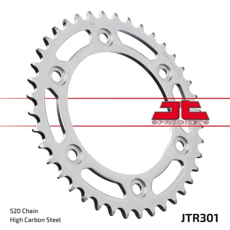 Load image into Gallery viewer, JT Sprockets Rear Steel Sprocket 40 Tooth 40T 520 Chain JTR301.40