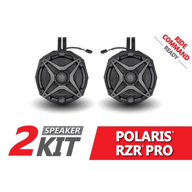 Load image into Gallery viewer, SSV Works Pro 6.5" Cage Mount Speaker Pods With Ride Command For Polaris RZR Pro XP 2020-2022