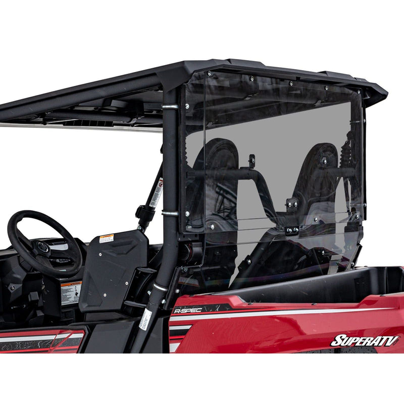 Load image into Gallery viewer, SuperATV Yamaha Wolverine X2 850 2019-2020 Rear Windshield RWS-Y-WV-X2-76