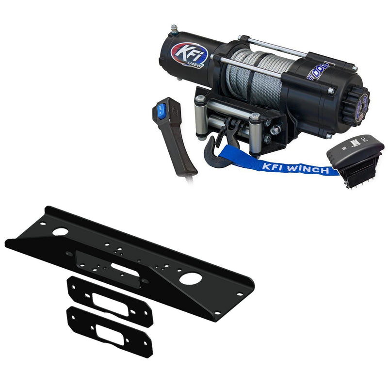 Load image into Gallery viewer, KFI Products Winch Kit For Mahindra Roxor 2020