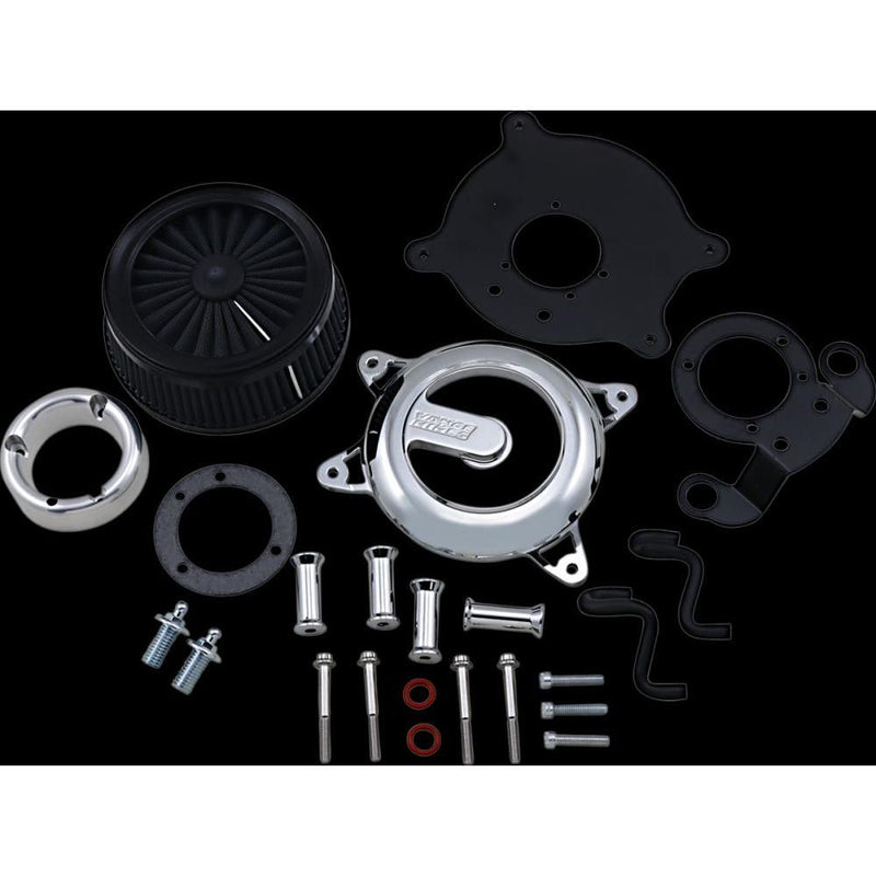 Load image into Gallery viewer, Vance and Hines VO2 Air Intake Rogue Chrome 70381