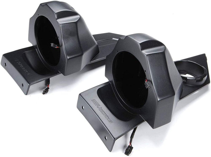 Load image into Gallery viewer, SSV Works 170-SS-B65U Custom-fit 6-1/2" Rear Speaker Pods For Polaris Slingshot