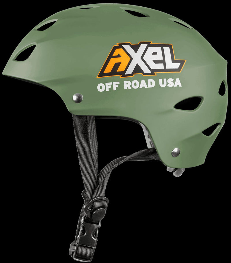 Load image into Gallery viewer, Axel Off Road USA Off Road Trail Helmet - Military Green Matte