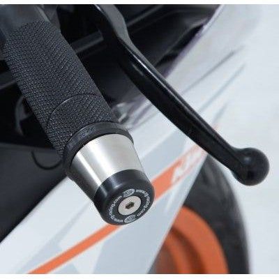 Load image into Gallery viewer, R&G Racing Black Bar End Sliders For 2019-2020 Honda CBR500R