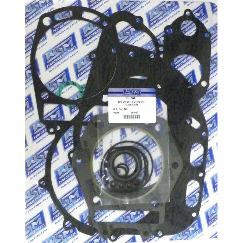 Load image into Gallery viewer, WSM Complete Gasket Kit For Suzuki 650 DR 96-20 25-980