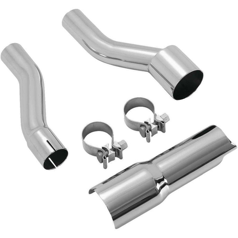 Load image into Gallery viewer, Vance And Hines Tri Glide Adaptor Chrome With Fuelpak FP4