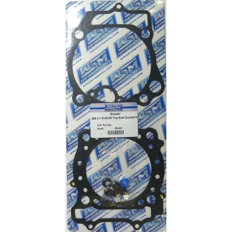 Load image into Gallery viewer, WSM Top End Gasket Kit For Suzuki 450 LT-R 06-09 29-424