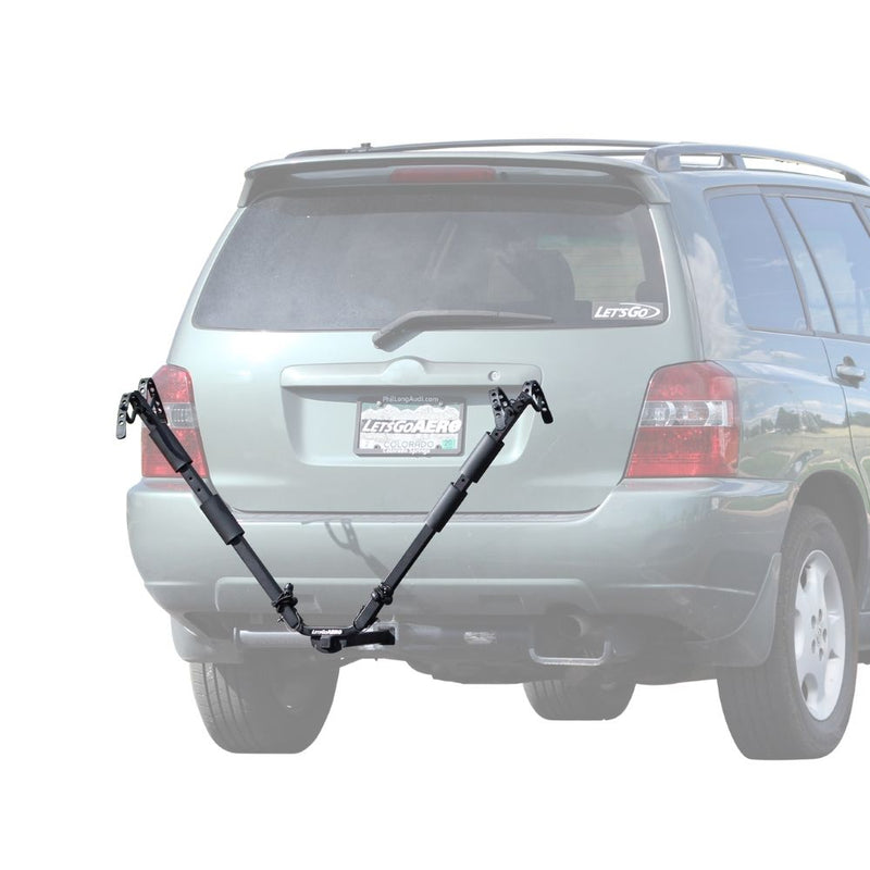 Load image into Gallery viewer, Let's Go Aero NEO-2 Hitch Mount Two Bike V-Rack fits 1-1/4" and 2" Receiver Hitches