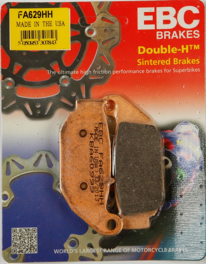 Load image into Gallery viewer, EBC 1 Pair Sintered HH Race Formula Brake Pads MPN FA629HH