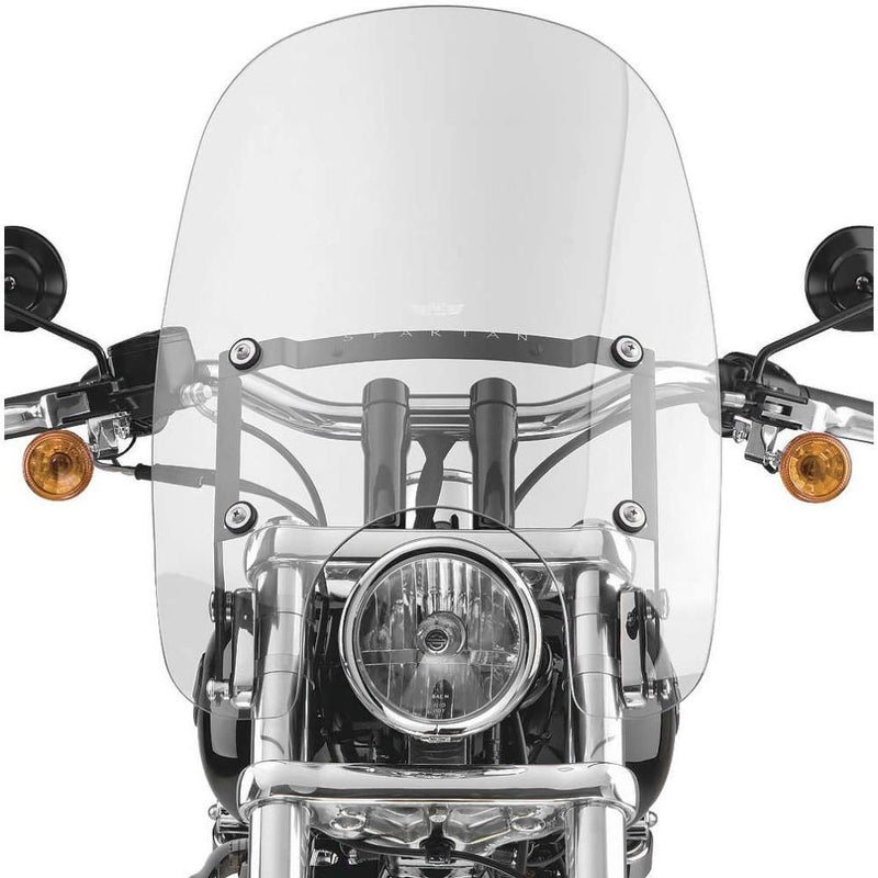 Load image into Gallery viewer, National Cycle Clear Spartan Quick Release Windshield With Mount Kit, Straight Forks