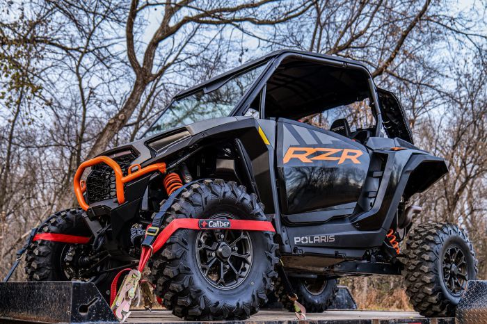 Load image into Gallery viewer, Caliber Trailblazer Orv Tie-Downs - 4 Pack with Carry Bag 13594