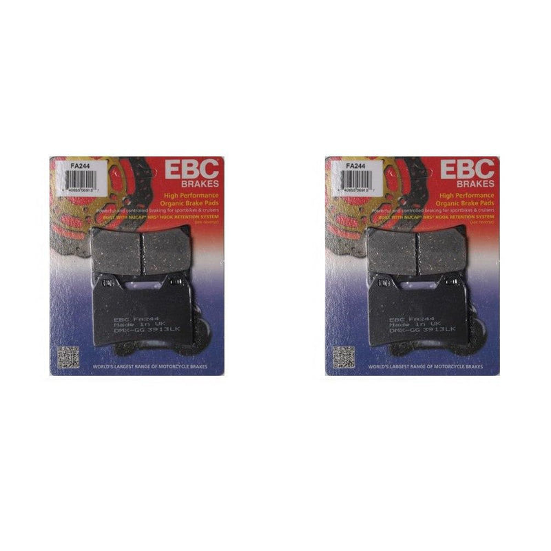 Load image into Gallery viewer, EBC Brake Pad Front Kit FA244 for Victory Victory V92SC 2000-2003