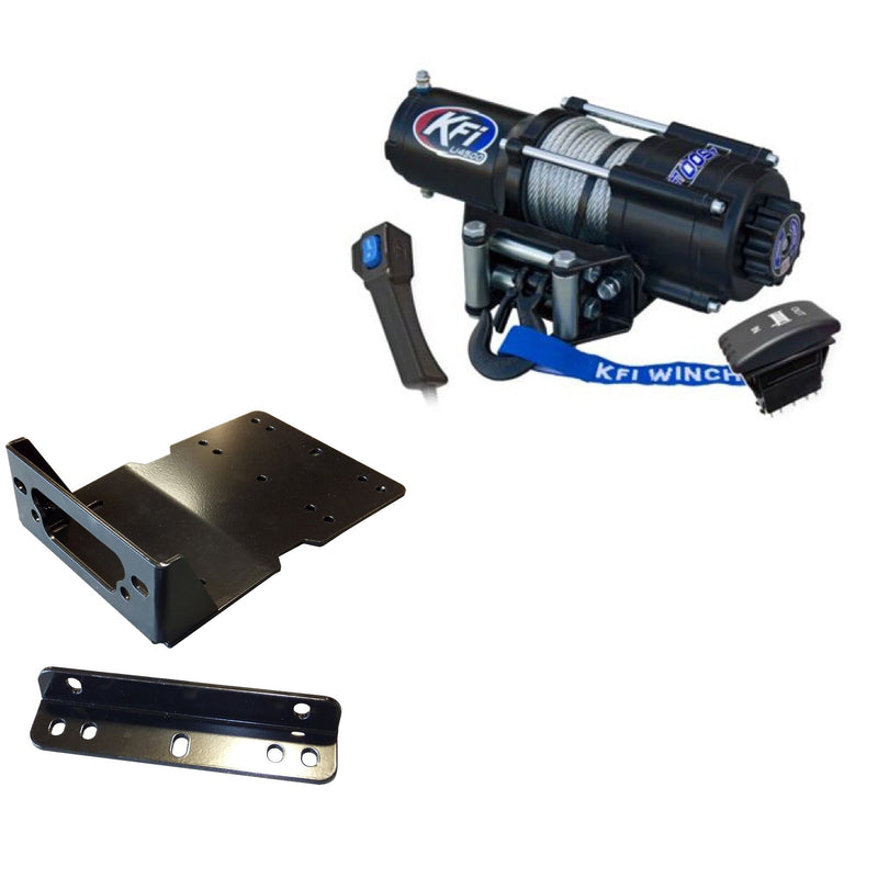 Load image into Gallery viewer, KFI Products Winch Kit For American Sportsworks Landmaster 4x4 LM500/650/700 2011-2015