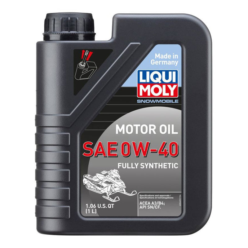 Load image into Gallery viewer, Liqui Moly 1L SAE 0W40 Snowmobile Motor Oil 20148