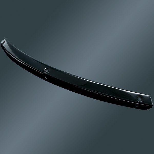 Load image into Gallery viewer, Kuryakyn Black Batwing Fairing Smooth Windshield Trim Harley Dresser Touring 13