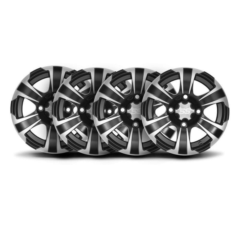 Load image into Gallery viewer, ITP Set of Four SS312 Alloy Wheels 14x6 4/137 12mm 4+2