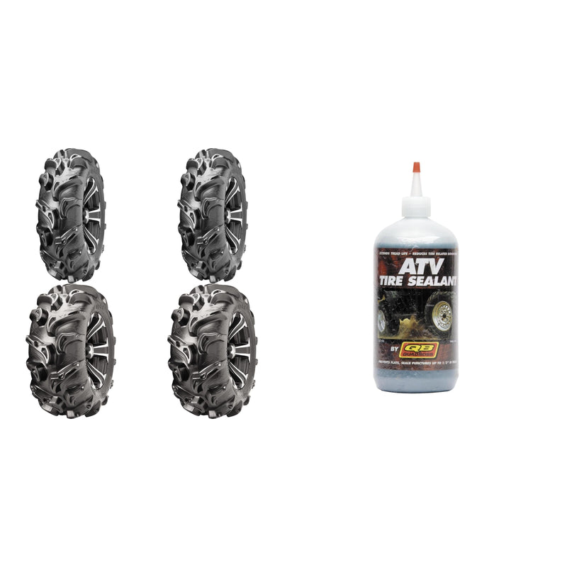 Load image into Gallery viewer, Set of 4 ATV Tires (Mega Mayhem 28x9-12 Front, 28x11-12 Rear) with Sealant