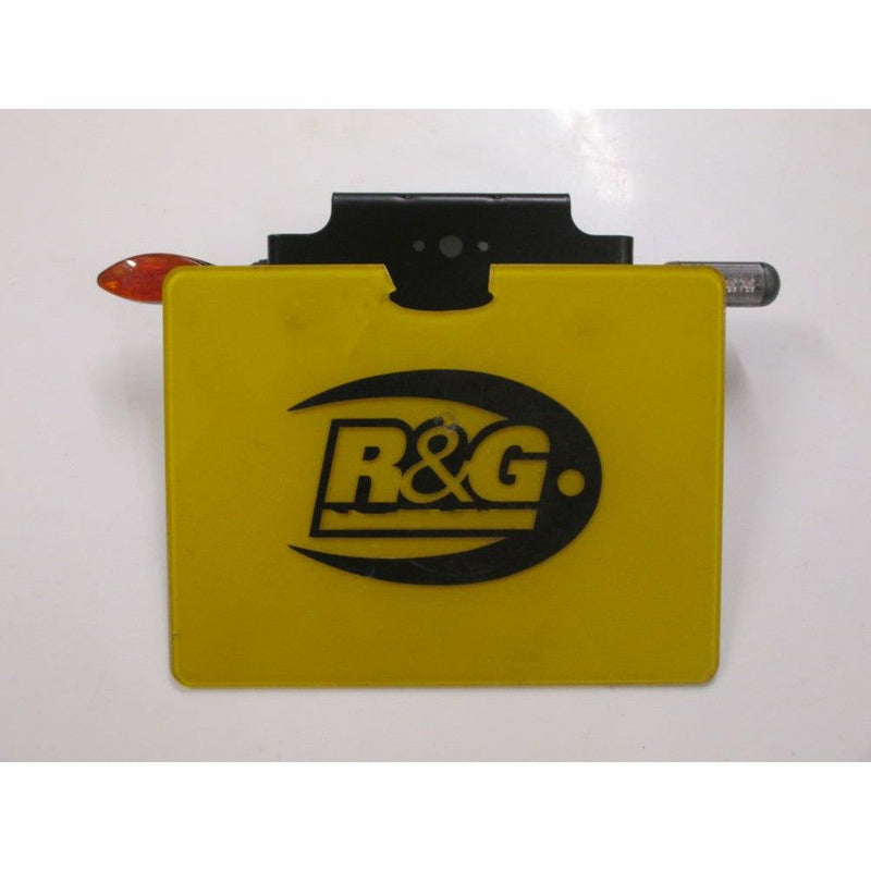Load image into Gallery viewer, R&G Racing Black Tail Tidy License Plate Holder For 2002-2003 Yamaha YZF R1