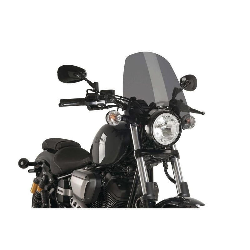 Load image into Gallery viewer, Puig Naked New Generation Windshield Dark Smoke - 9438F