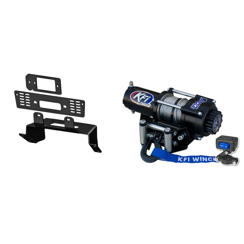 Load image into Gallery viewer, KFI Winch Kit For Polaris 400 Ranger Midsize 4x4 2010-2014