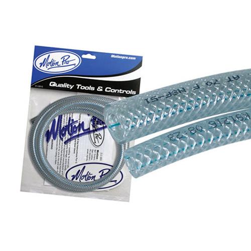 Load image into Gallery viewer, Motion Pro 12-0060 Mp Braided Vinyl Fuel Line, 5/16 Id X 3 ft