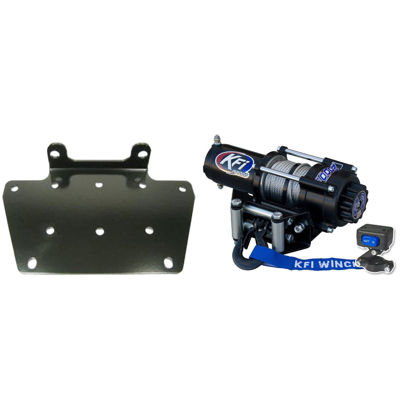 Load image into Gallery viewer, KFI Winch Kit For Yamaha Big Bear 400 2x4 2000-2005