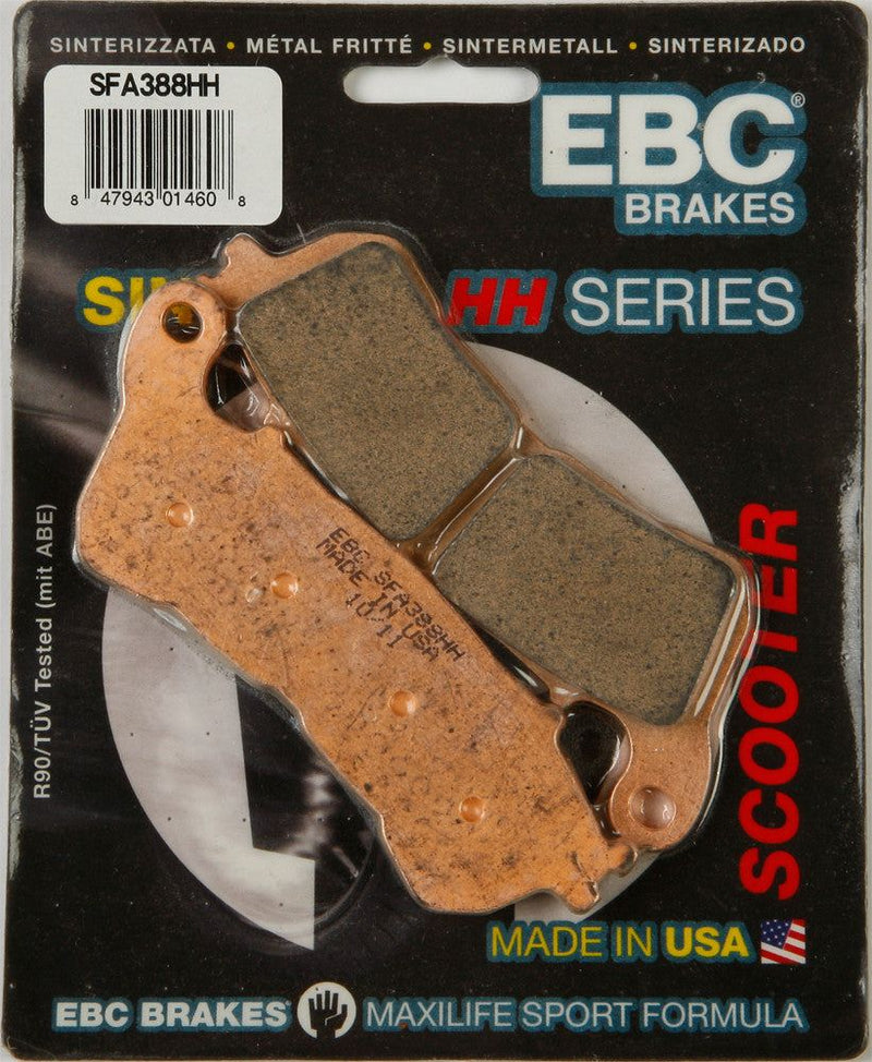 Load image into Gallery viewer, EBC 1 Pair SFA HH Series Scooter Sintered Brake Pads MPN SFA388HH