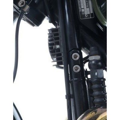 Load image into Gallery viewer, R&G Racing Black Regulator/Rectifier Bracket For 2006-2013 Triumph Bonneville