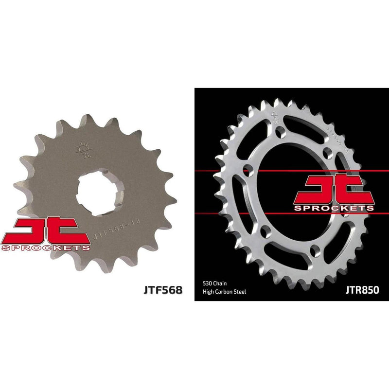 Load image into Gallery viewer, Front & Rear Sprocket Kit for YAMAHA XS650 75-81 JT Sprockets