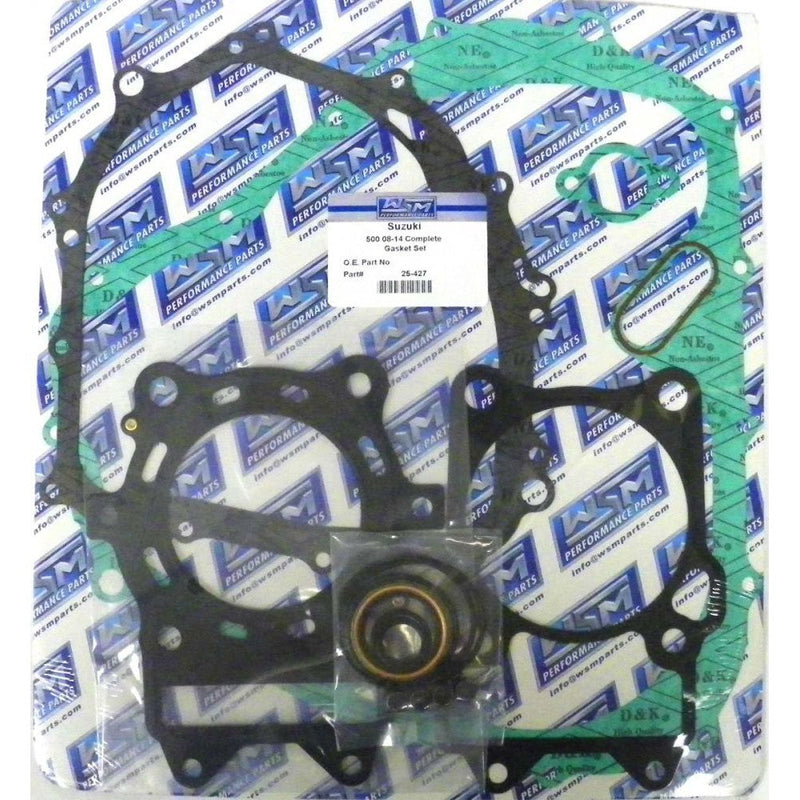 Load image into Gallery viewer, WSM Complete Gasket Kit For Suzuki 500 King Quad 09-14 25-427