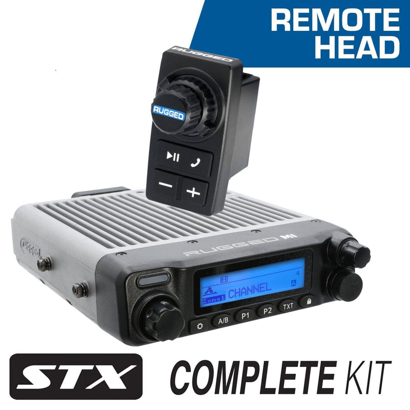 Load image into Gallery viewer, Rugged Radios STX STEREO Remote Head Complete Master Communication Kit with Intercom and 2-Way Radio