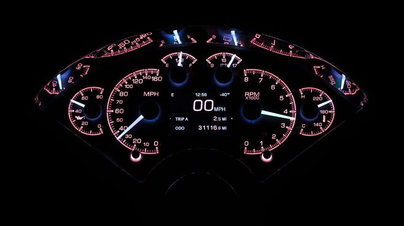 Load image into Gallery viewer, Dakota Digital 1955-1956 Chevrolet Car HDX Analog Gauge kit HDX-55C