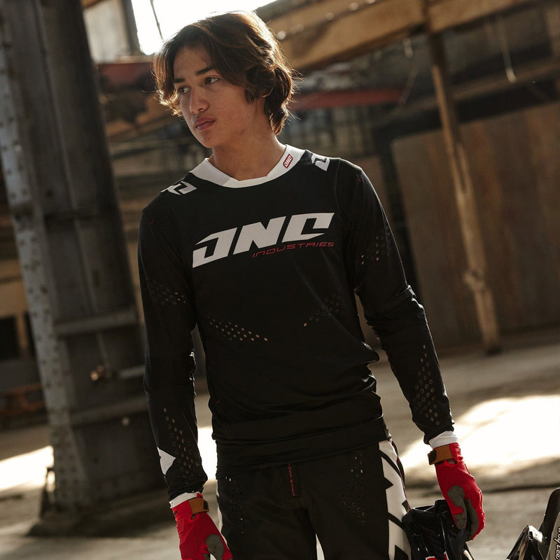 Load image into Gallery viewer, Motocross Jersey 242 One Industries X197 Uno Black Motocross Jersey