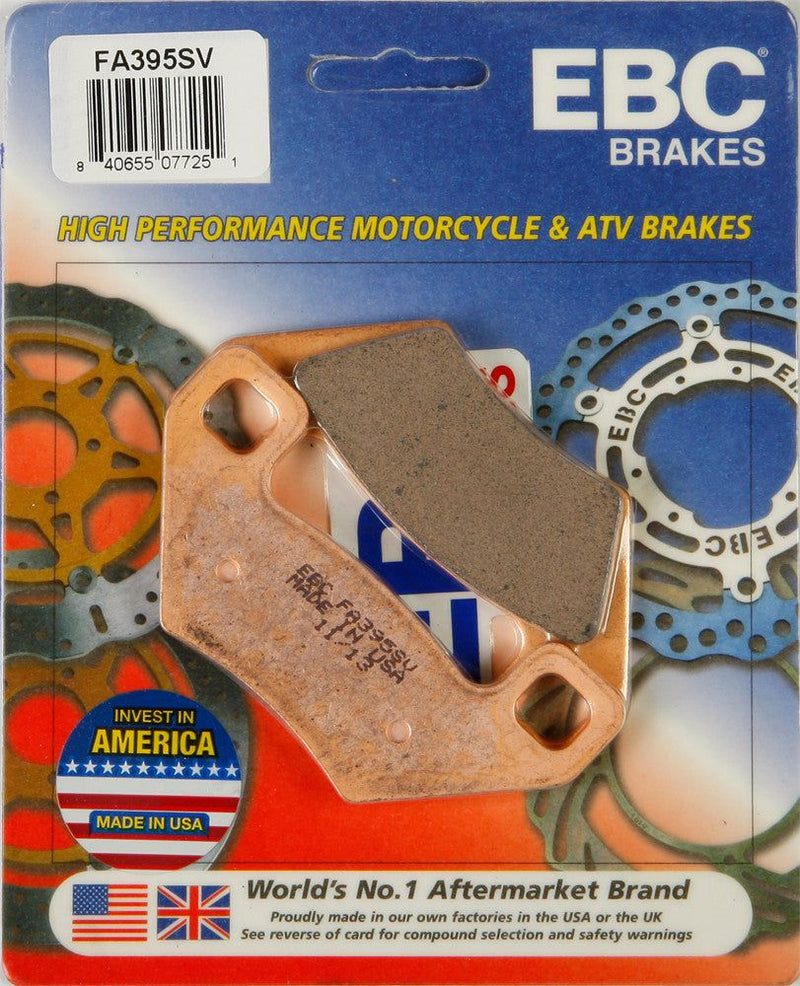Load image into Gallery viewer, EBC 1 Pair SV Series Severe Duty Brake Pads MPN FA395SV