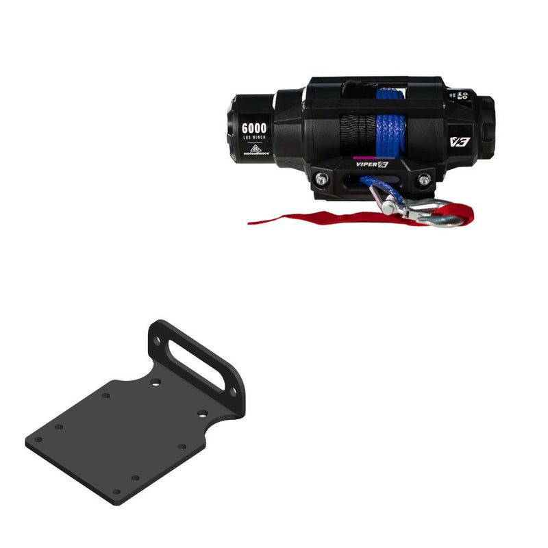 Load image into Gallery viewer, Viper 6000lbs V3 Winch Blue Rope With Mount For Textron Wildcat XX 2018-2019